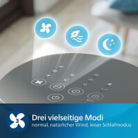 Philips CX5535/11 5000 Series Turmventilator mit Fernbedienu