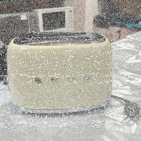 SMEG TSF01CREU Toaster Creme 50’s Style – Unbenu
