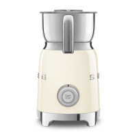 SMEG MFF11CREU Milchaufschäumer Creme 50s Style Indukti