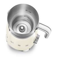 SMEG MFF11CREU Milchaufschäumer Creme 50s Style Indukti