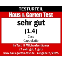 ASO CappuLatte 1661 Milchaufschäumer mit Glasbehäl