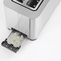CASO Classico T4 Toaster für 4 Scheiben Edelstahl 1400 