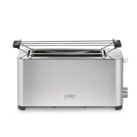 CASO Classico T4 Toaster für 4 Scheiben Edelstahl 1400 