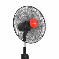 TORNADO EFS-111M Standventilator 40 cm (16 Zoll) Schwarz/Rot