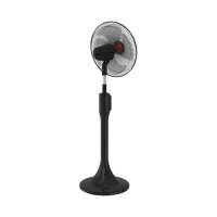 TORNADO EFS-111M Standventilator 40 cm (16 Zoll) Schwarz/Rot