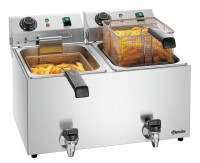 Bartscher Fritteuse SNACK IV PLUS 2 x 9 Liter 1