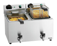 Bartscher Fritteuse MDI Snack IV Plus 2 x 5,5 Liter 1