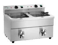Bartscher Induktions-Fritteuse 2 x 8 Liter Plus 2