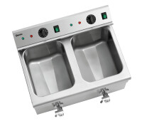 Bartscher Induktions-Fritteuse 2 x 8 Liter Plus 4