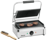 Bartscher Gril de contact « Panini » 1GR | Plaqu