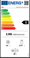 AEG Réfrigérateur encastrable 122,5 cm avec co