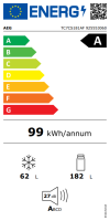 AEG Einbau-Kühl-Gefrierkombination 7000 GreenZone 1780 