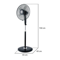 Ardes Style 41BPT Ventilateur sur pied, 40 watts, ventilateu