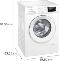 Siemens WM14N0H5 iQ300 Waschautomat 8KG,1400U,Dampf,varioSpe