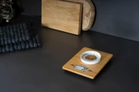 Soehnle 66308 Digitale Küchenwaage Bamboo aus Bambus mi