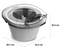 Kenwood Frozen Dessert Maker Zubehörteil für Eisbe