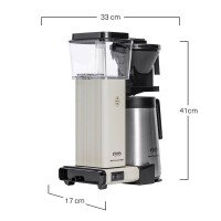 Moccamaster KBGT Off-White – Perfekter Filterkaffee mi