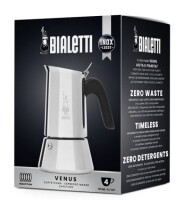 Bialetti Venus New 4 Tassen Edelstahl Espressokocher 2