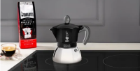 Bialetti New Moka Induction 6 Tassen – Schwarzer Espre