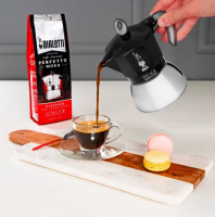 Bialetti New Moka Induction 6 Tassen – Schwarzer Espre