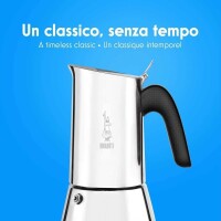 Bialetti Venus 2 Tassen – Edelstahl Espressokocher 3