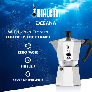 Bialetti 0001162 Moka ExpresDie Tradition "Made in Italy".