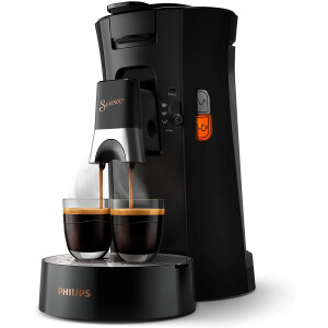 Philips CSA240/60 Senseo Select Kaffeepadmaschine, 0,9 l Wassertank, schwarz