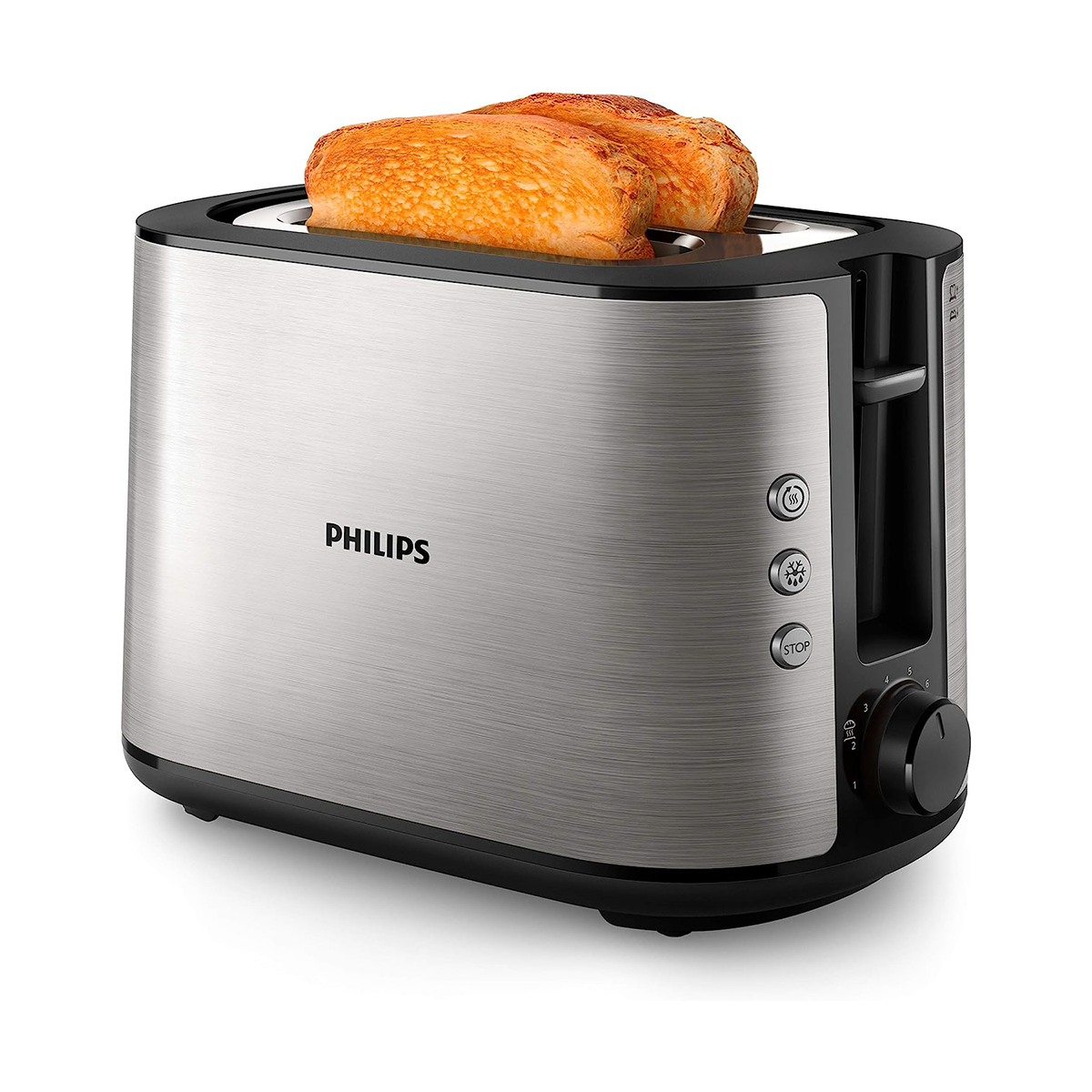 Philips HD2650/90 Toaster – 2 extra breite...