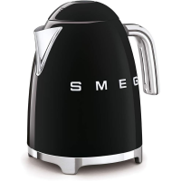 Smeg KLF03BLEU Wasserkocher 50s Retro Style, 1,7 L, Schwarz 