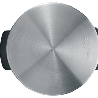 Graef Waffeleisen Hörncheneisen HE 80, Edelstahl matt, 