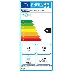 Delonghi PACEX120 Mobiles Klimagerät für Räume bis zu 115 m³