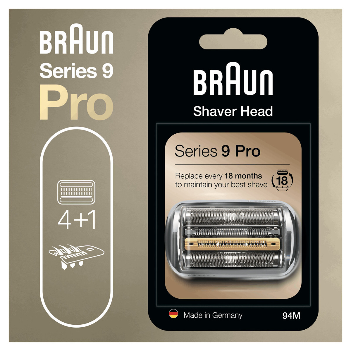 Braun 94M Scherkopf