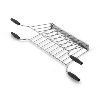 Smeg TSSR02,  Sandwich-Zange, Metall, Chrome/schwarz, small 