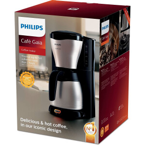 Philips HD7548/20 Filterkaffeemaschine GAIA, Edelstahl,...