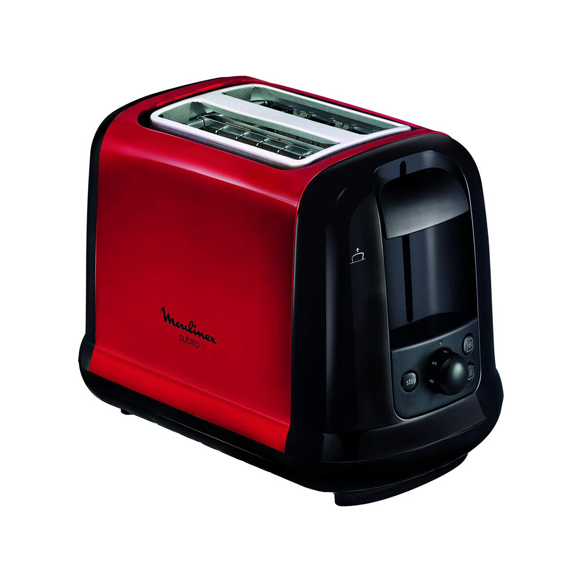 Moulinex LT260D11 Toaster SUBITO 850Watt rot/schwarz