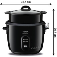 Tefal RK103811 Reiskocher – 1,8 L, 700 W, Automatikpro
