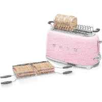 Smeg TSF02PKEU 50s Retro Style, 2-SCHLITZ-TOASTER, LANG, Cad