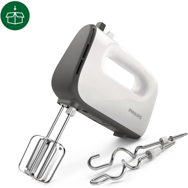 Philips HR3740 00 Handmixer 450W 5 Geschwindigkeitsstufen Turbo 29 98