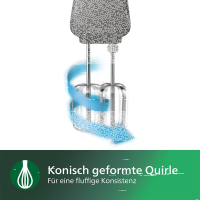 Philips HR3740/00 Handmixer – 450W, 5 Geschwindigkeits