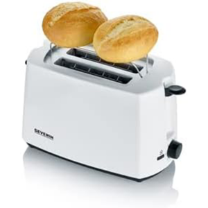 SEVERIN AT 2286 Toaster Weiß (700 Watt, Schlitze: 2,0)