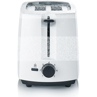 SEVERIN AT 2286 Toaster Weiß (700 Watt, Schlitze: 2,0)