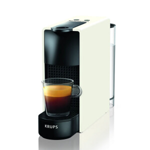 Krups XN110110 Nespresso Essenza Mini Kaffeekapselmaschine weiss 19 bar Pumpendruck