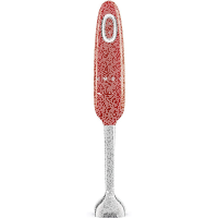 Smeg HBF11RDEU Stabmixer, 700, Stainless Steel, Rot 3