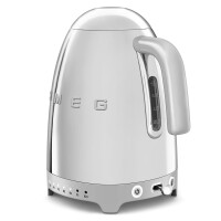 Smeg KLF04SSEU Wasserkocher 50er Jahre Stil Silber 2400 W 4