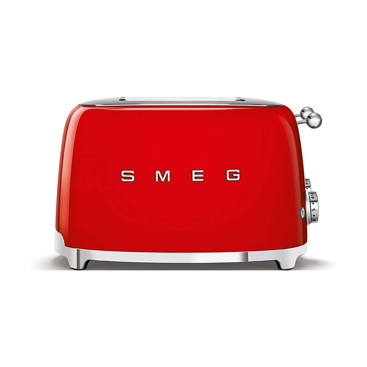 Smeg TSF03RDEU 50`s RETRO STYLE 4-SCHLITZ-TOASTER, ROT