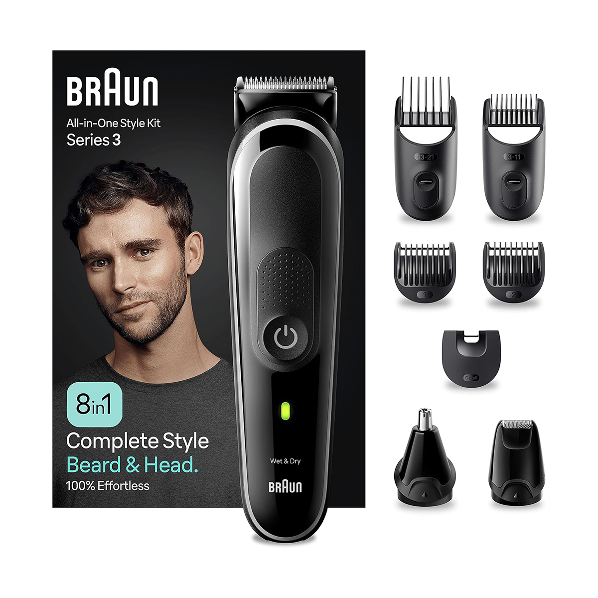 Braun MGK3440 Trimmer und Haarschneider All-In-One...