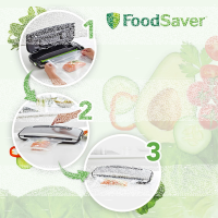 FoodSaver FFS015X Vakuummaschine mit Aufbewahrungsfach f&uum