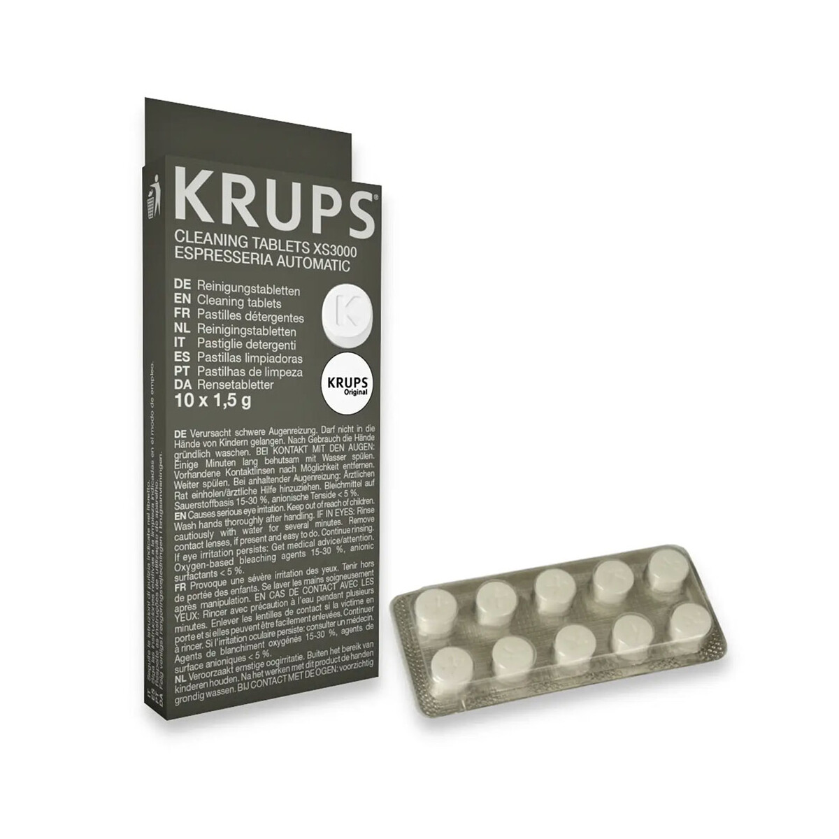 Krups XS3000 Reinigungstabletten zu Kaffeevollautomat