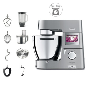 Kenwood KCL95.429SI Cooking Chef Expérience KCL95.429SI Multifunktionale Küchenmaschine Grau