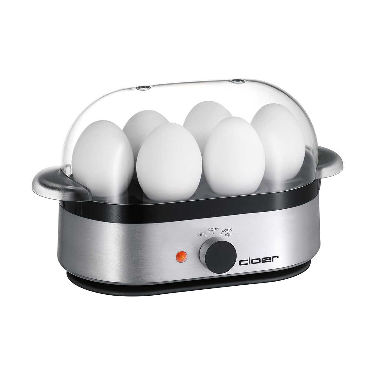 Cloer 6099 Eierkocher 400 W für 6 Eier